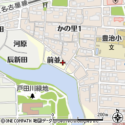愛知県名古屋市中川区富田町大字包里前並1周辺の地図