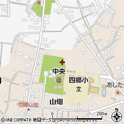 愛知県豊田市四郷町山畑周辺の地図