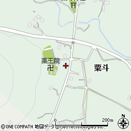 千葉県鴨川市粟斗周辺の地図