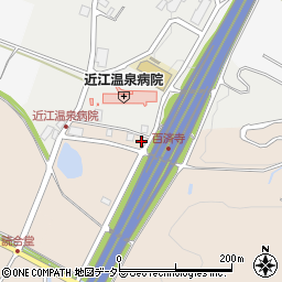 近江温泉病院居宅介護支援事業所周辺の地図