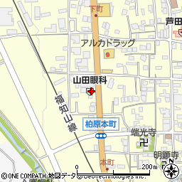 山田眼科医院周辺の地図