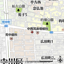 愛知県名古屋市中川区草平町1丁目2周辺の地図