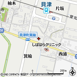 ファミリーマート豊田貝津町店周辺の地図