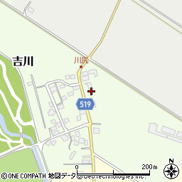 滋賀県野洲市吉川2807周辺の地図