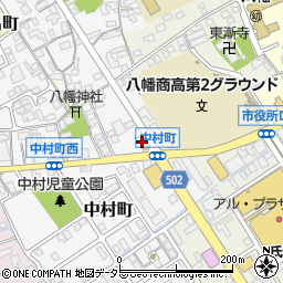 ガスト近江八幡店周辺の地図