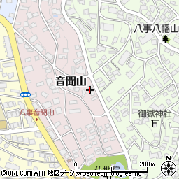 愛知県名古屋市天白区音聞山1112周辺の地図