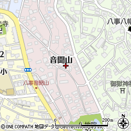 愛知県名古屋市天白区音聞山1107周辺の地図