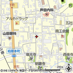兵庫県丹波市柏原町柏原289周辺の地図