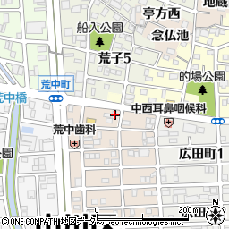 愛知県名古屋市中川区草平町1丁目6周辺の地図