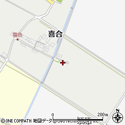 滋賀県野洲市喜合4周辺の地図