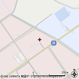 滋賀県近江八幡市水茎町309周辺の地図