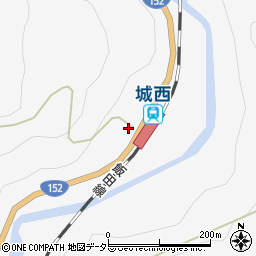 静岡県浜松市天竜区佐久間町相月2110周辺の地図