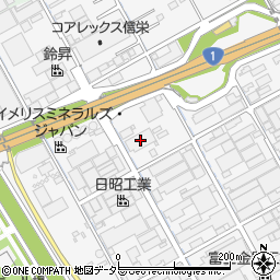 日昭工業株式会社　本社周辺の地図