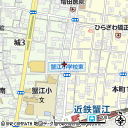 阪神調剤薬局　近鉄カニエ店周辺の地図