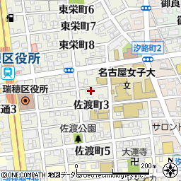 愛知県名古屋市瑞穂区佐渡町2丁目19周辺の地図