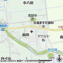 愛知県日進市藤枝町前田51周辺の地図