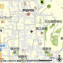兵庫県丹波市柏原町柏原3602周辺の地図