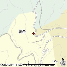 愛知県豊田市室口町渡合周辺の地図