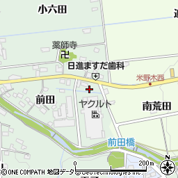 愛知県日進市藤枝町前田1周辺の地図