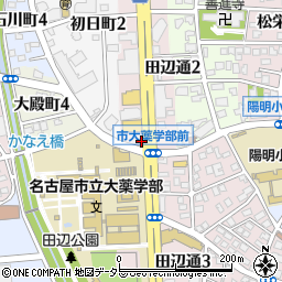 愛知県名古屋市瑞穂区田辺通2丁目29周辺の地図