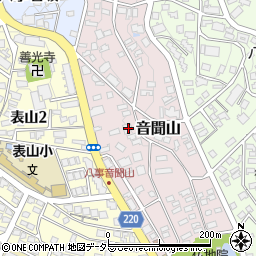 愛知県名古屋市天白区音聞山1032周辺の地図