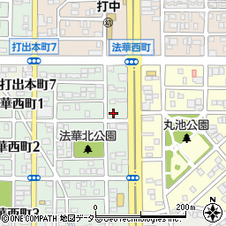 愛知県名古屋市中川区法華西町11周辺の地図