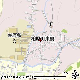 兵庫県丹波市柏原町東奥周辺の地図