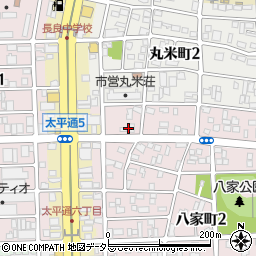 中日信用金庫中川支店周辺の地図