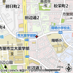 名古屋陽明郵便局周辺の地図