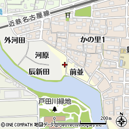 愛知県名古屋市中川区富田町大字包里前並18周辺の地図
