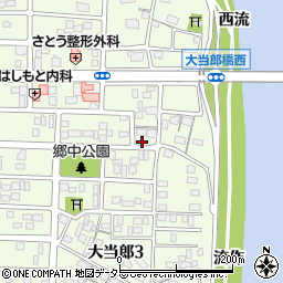 愛知県名古屋市中川区大当郎1丁目1817周辺の地図
