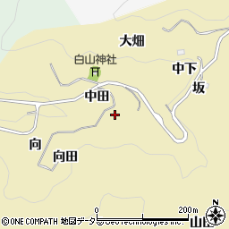 愛知県豊田市漆畑町周辺の地図