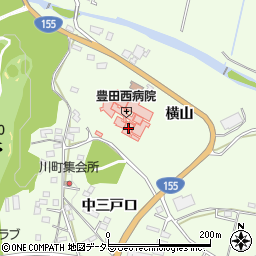 愛知県豊田市保見町横山118周辺の地図