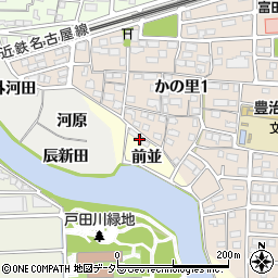 愛知県名古屋市中川区富田町大字包里前並24周辺の地図