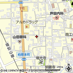 兵庫県丹波市柏原町柏原1414-8周辺の地図