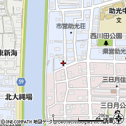 愛知県名古屋市中川区助光3丁目1337周辺の地図
