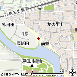 愛知県名古屋市中川区富田町大字包里前並32周辺の地図