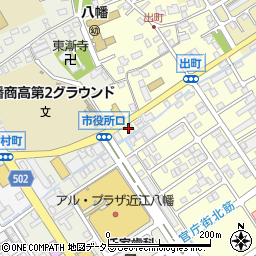 株式会社近江三方庵周辺の地図