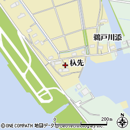 立田輪中排水機事務所周辺の地図