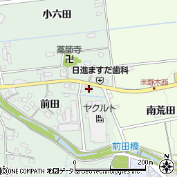 愛知県日進市藤枝町前田2周辺の地図