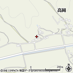 京都府船井郡京丹波町高岡小谷14周辺の地図