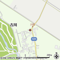 滋賀県野洲市吉川2888周辺の地図