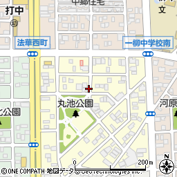 愛知県名古屋市中川区中花町周辺の地図