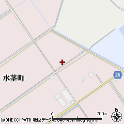滋賀県近江八幡市水茎町359周辺の地図