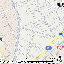 静岡県富士市中丸570周辺の地図