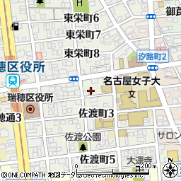 愛知県名古屋市瑞穂区佐渡町2丁目12周辺の地図