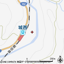 静岡県浜松市天竜区佐久間町相月2070周辺の地図