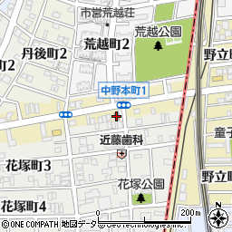 名古屋中野本町郵便局周辺の地図