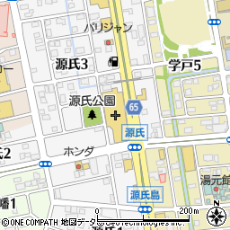 ピアゴ蟹江店周辺の地図