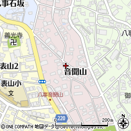 愛知県名古屋市天白区音聞山1101周辺の地図